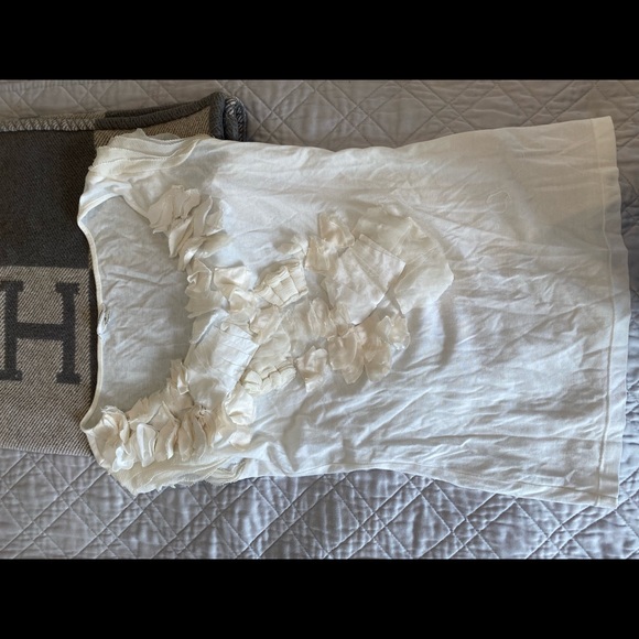 Club Monaco T shirt crème size Xs - Picture 2 of 3